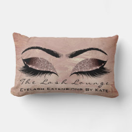 バラ金ゴールドグリッター大理石メイクアップラッシュ美しいの目 ランバークッション