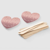 バラ金ゴールドグリッター文字名結婚のハンドファン ハンドファン (組立なし)