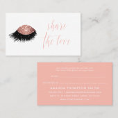 バラ金ゴールドグリッター眼紹介 紹介カード (正面/裏面)