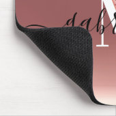 バラ金ゴールドグリッター箔 マウスパッド (コーナー)