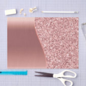 バラ金ゴールドグリッター箔 薄葉紙 (クラフト)