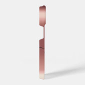 バラ金ゴールドグリッター箔 iPhoneケース (右側面)