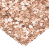 バラ金ゴールドグリッター紙吹雪グラム結婚ズモノグラム テーブルクロス (アングル)