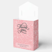 バラ金ゴールドグリッター結婚新婚サンキュー フェイバーボックス (オープン)