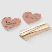 バラ金ゴールドグリッター結婚&ドリップス ハンドファン (組立なし)