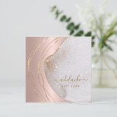 バラ金ゴールドグリッター美容師贈与証 (スタンド正面)