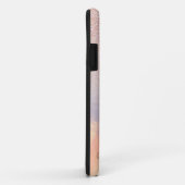 バラ金ゴールドグリッター虹色ホログラフィック勾配 Case-Mate iPhoneケース (裏面/右)