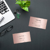 バラ金ゴールドグリッター誕生日パーティーRSVP エンクロージャーカード