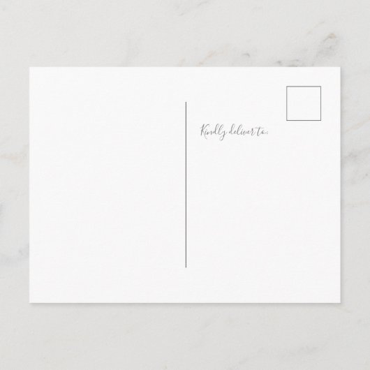 バラ金ゴールドグリッター赤面エレガントピンク日付を保存 案内ポストカード (裏面)