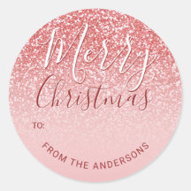 バラ金ゴールドグリッター赤面グラデーションメリークリスマスギフト