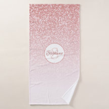 バラ金ゴールドグリッター赤面ピンクモノグラグラデーションム