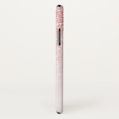 バラ金ゴールドグリッター赤面ピンクモノグラグラデーションム Case-Mate iPhoneケース (裏面/右)