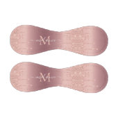 バラ金ゴールドグリッター野球名前をカスタムするレター 野球ボール (パネル)