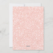 バラ金ゴールドグリッター |クリスマスフォトツリー シーズンカード (裏面)