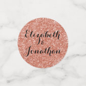 バラ金ゴールドグリッター コンフェッティ (スモール正面)