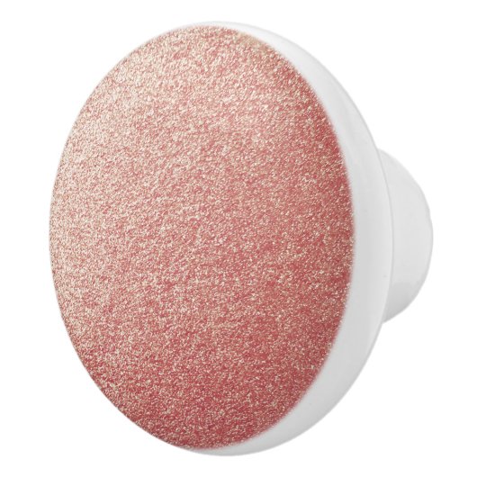 バラ金ゴールドグリッター セラミックノブ (右)