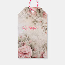 バラ金ゴールドグリッター、ピンク箔、クリスマスラッピングパップ