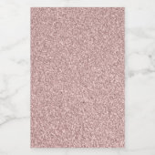 バラ金ゴールドグリッター フードラベル (シングルラベル)