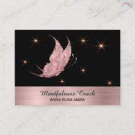 *～*バラ金ゴールドグリッター 名刺