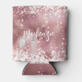 バラ金ゴールドグリッター 缶クーラー (正面)