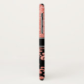 バラ金ゴールドグリッター Case-Mate iPhoneケース (裏面/左)