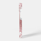 バラ金ゴールドグリッター iPhoneケース (左側面)