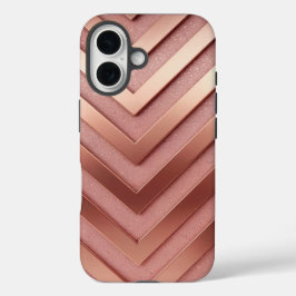 バラ金ゴールドグリッターiPhone 16ケース iPhone 16ケース