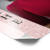 バラ金ゴールドグリッツPageantモデリングヘッドショット フォトプリント (角)