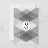 バラ金ゴールドグレイ地域サンキューカード サンキューカード (裏面)