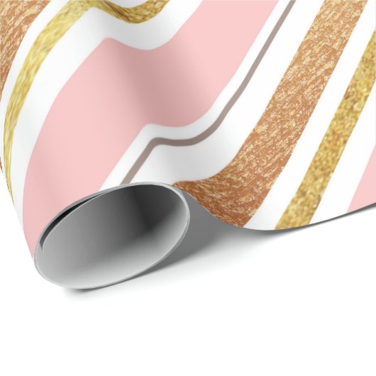 バラ金ゴールドグレーのテクスチャのラップ紙 ラッピングペーパー (ロールコーナー)