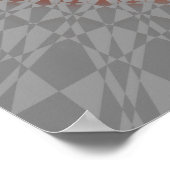 バラ金ゴールドグレータートルアンドマンダラ ポスター (角)