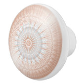 バラ金ゴールドグレーマンダラ セラミックノブ (右)