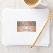 バラ金ゴールドグレーマンダラ ラベル (インサイチュ)