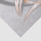 バラ金ゴールドグレーマーブルー抽象芸術アート 薄葉紙 (詳細)