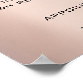 バラ金ゴールドグレーメイクアップ目まぶし価格 ポスター (角)