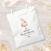 バラ金ゴールドケーキティーパーティーブライダルシャワーお気に入りバッグ フェイバーバッグ (クリップ留めされた状態)