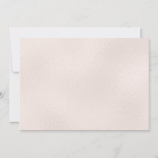 バラ金ゴールドケーキ70番目の誕生日招待状 招待状 (裏面)