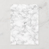 バラ金ゴールドコッパー結婚パームツリー宿泊施設 エンクロージャーカード (裏面)