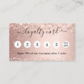 バラ金ゴールドコードの写真 ロイヤリティカード (正面)