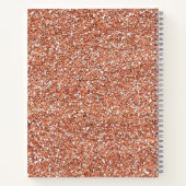 バラ金ゴールドサテンボウ – プランナー ノートブック (裏面)