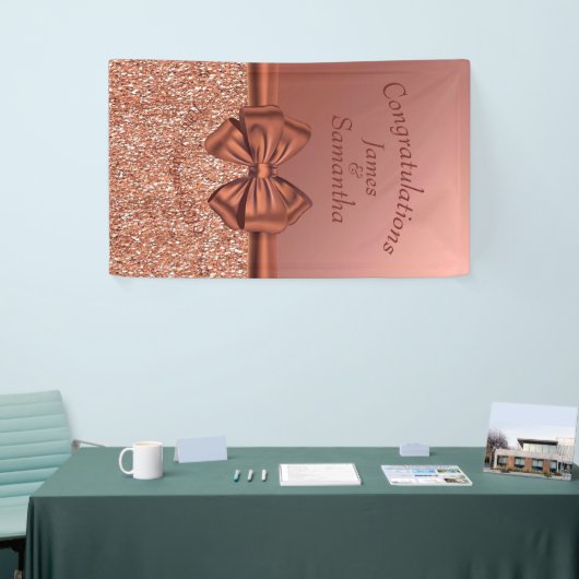 バラ金ゴールドサテンボウ – 横断幕 (トレードショー)