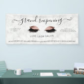 バラ金ゴールドサロンビジネスバナー 横断幕 (トレードショー)