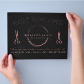 バラ金ゴールドサークルサロンロゴ今開いている チラシ (手)