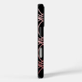 バラ金ゴールドサークルトレリス5オンブラック Case-Mate iPhoneケース (裏面 / 右)
