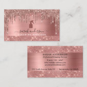 バラ金ゴールドシッククリーニングサービス 名刺 (正面/裏面)