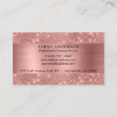 バラ金ゴールドシッククリーニングサービス 名刺 (裏面)