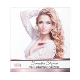 バラ金ゴールドシャインオートグラフパッド ノートパッド