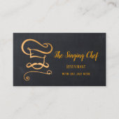 バラ金ゴールドシャルボードレストラン名刺 名刺 (正面)