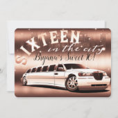 バラ金ゴールドショッピングスリーシティリモスイート16パーティー 招待状 (裏面)