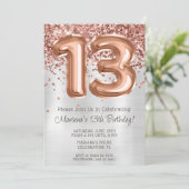 バラ金ゴールドシルバー13thバースデーパーティーへの招待 招待状 (スタンド正面)